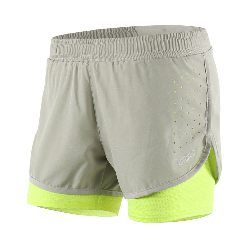 Men's Quick-Dry Running Shorts with Pockets for Summer